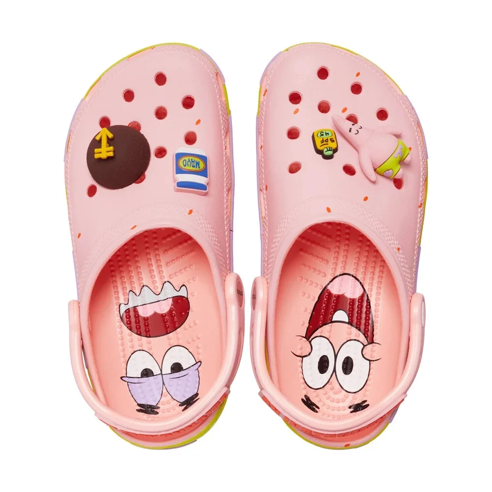 Crocs SpongeBob Patrick Classic 209479-737 Clog Men 11 Pink Casual Shoes JAX2121